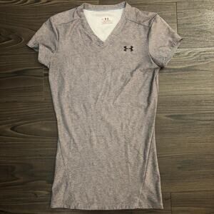 Women’s Grey Under Armour Workout Top